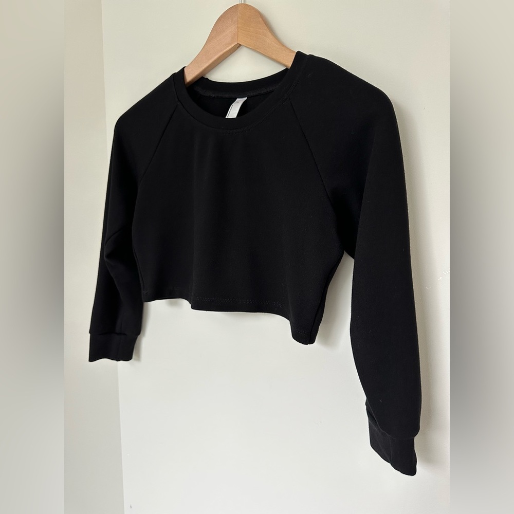 American Apparel - Cropped Top - Black - M